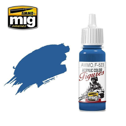 A.Mig-F523 FIGURES PAINTS Uniform Blue - MPM Hobbies