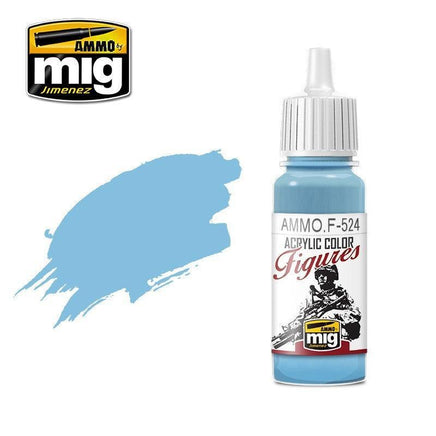 A.Mig-F524 FIGURES PAINTS Light Sky Blue - MPM Hobbies