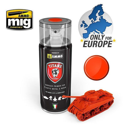A.Mig-TTH105 TITANS HOBBY Royal Red Matt Primer - MPM Hobbies