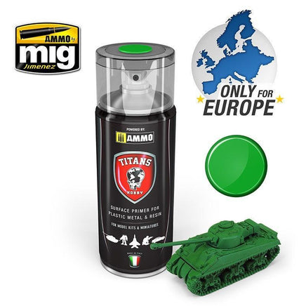 A.Mig-TTH106 TITANS HOBBY Emerald Green Matt Primer - MPM Hobbies