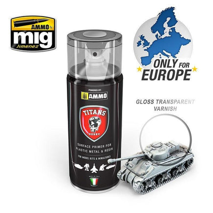 A.Mig-TTH114 TITANS HOBBY Gloss Transparent Varnish - MPM Hobbies