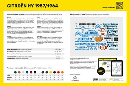 1/24 Heller CITROEN HY 1957/1964 - MPM Hobbies