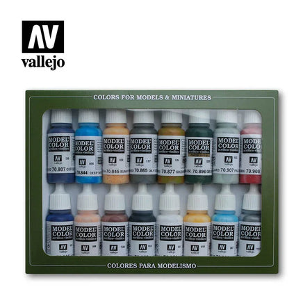 Vallejo Set of 16 (17ml) American Civil War - 70111 - MPM Hobbies