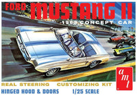 1/25 AMT 1963 Ford Mustang II Concept Car Plastic Model Kit