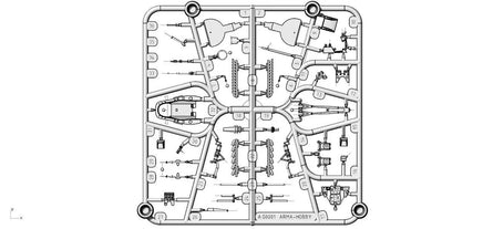 1/48 ARMA Hobby P-39Q Airacobra Plastic Model Kit - MPM Hobbies