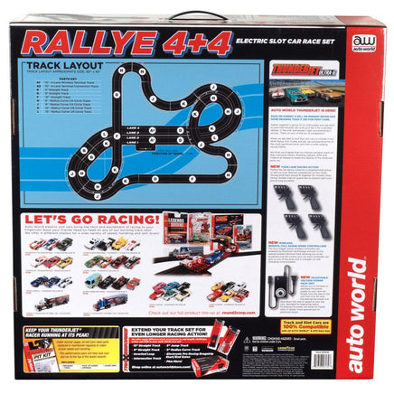 Auto World Rallye 4x4 Slot Race Set HO Scale #348 - MPM Hobbies