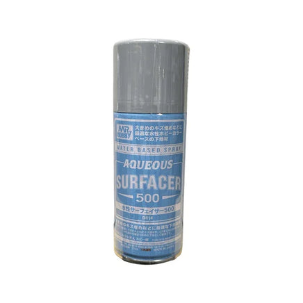 B614 Aqueous Surfacer 500 Grey Spray 71ml - MPM Hobbies
