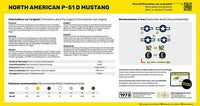 1/72 Heller North American Mustang P-51D Mustang - MPM Hobbies