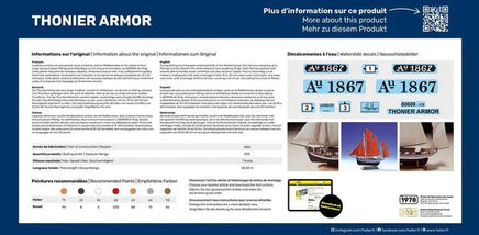 1/125 Heller Thonier Armor STARTER KIT - MPM Hobbies