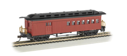 HO Bachmann Painted Unlettered Red - Combine (1860-80 Era) 13502 - MPM Hobbies