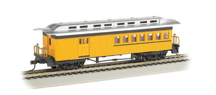 Bachmann HO Painted Unlettered Yellow - Combine (1860-80 Era) 13503 - MPM Hobbies