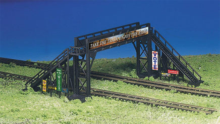 HO Bachmann Scale Pedestrian Bridge 45172 - MPM Hobbies