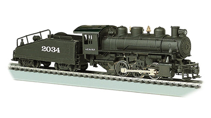 HO Bachmann USRA 0-6-0 & Slope Tender - Santa Fe #2034 - MPM Hobbies