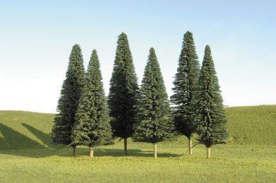 N Scale Bachmann 5 - 6" Pine Trees 32001 - MPM Hobbies
