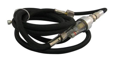 Badger 10' Braided Hose with In-Line Water-Trap 50-2025 - MPM Hobbies