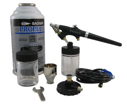 Badger Medium Head Airbrush Set with Propel 350-3 - MPM Hobbies