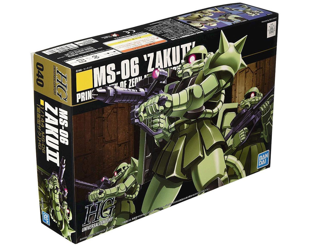 1/144 Bandai HGUC 040 MS-06 Zaku II Gundam - 122240| MPM Hobbies