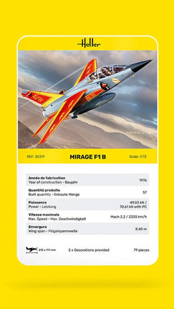 1/72 Heller Mirage F1 - MPM Hobbies