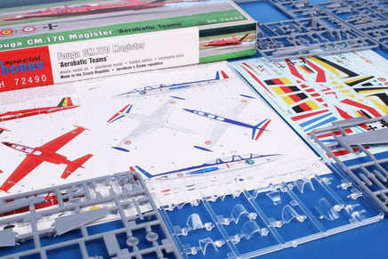 1/72 Speical Hobby Fouga CM.170 Magister Aerobatic Teams - MPM Hobbies