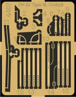 1/48 CMK DH.82 Tiger Moth Cockpit Correction Set Resin