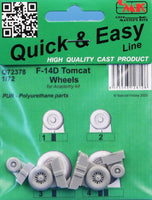 1/72 CMK F-14D Tomcat Wheels Resin