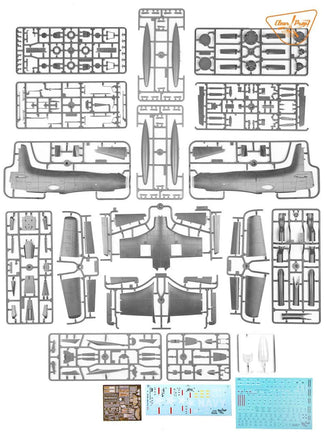 1/48 Clear Prop A2D-1 Skyshark - MPM Hobbies