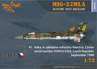 1/72 Clear Prop MiG-23MLA Flogger-G - MPM Hobbies