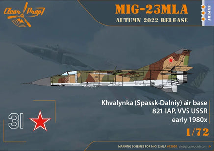 1/72 Clear Prop MiG-23MLA Flogger-G - MPM Hobbies
