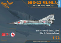 1/72 Clear Prop MiG-23ML/MLA Flogger-G - MPM Hobbies