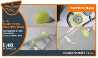 1/48 Clear Prop I-16 (late version) Paint mask for Revell - MPM Hobbies