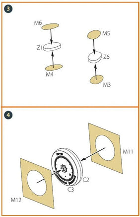 1/48 Clear Prop I-16 (late version) Paint mask for Revell - MPM Hobbies