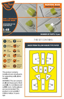 1/48 Clear Prop A2D-1 Skyshark double-sided painting mask (CP kits) - MPM Hobbies