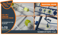 1/72 Clear Prop F4U-4B/7 Corsair painting mask (Italeri) - MPM Hobbies