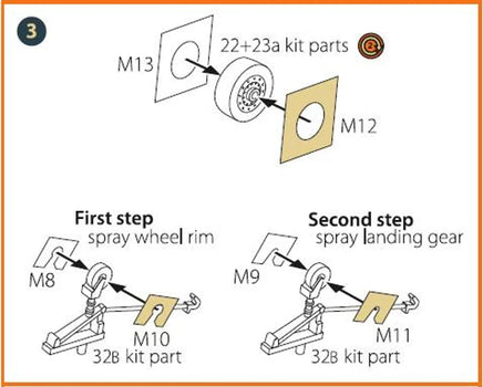 1/72 Clear Prop F4U-4B/7 Corsair painting mask (Italeri) - MPM Hobbies