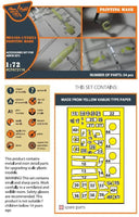 1/72 Clear Prop Me-410 B-1/U2/U4/R4 painting mask (Airfix) - MPM Hobbies