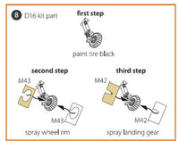 1/72 Clear Prop Me-410 B-1/U2/U4/R4 painting mask (Airfix) - MPM Hobbies