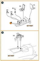 1/72 Clear Prop Me-410 B-1/U2/U4/R4 interior (Airfix, Finemolds) - MPM Hobbies