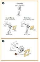 1/72 Clear Prop K-8/JL-8 Karakorum double-sided painting mask (Trumpeter) - MPM Hobbies