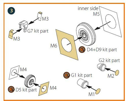 1/72 Clear Prop Chinese J-10B double-sided painting mask (Trumpeter 01651) - MPM Hobbies