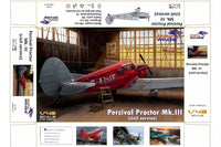1/48 Dora Wings Percival Proctor Mk.III civil registration - MPM Hobbies