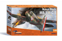 1/48 Dora Wings Marcel Bloch MB.151C.1 - MPM Hobbies
