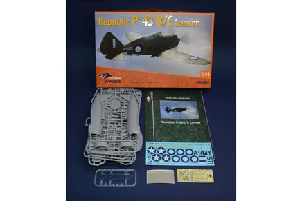 1/48 Dora Wings Republic P43B/C Lancer Recon Version Fighter - MPM Hobbies