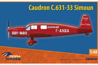 1/48 Dora Wings Caudron C.631/633 Simoun - MPM Hobbies