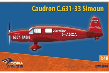 1/48 Dora Wings Caudron C.631/633 Simoun - MPM Hobbies