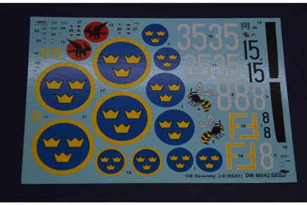 1/48 Dora Wings Seversky J9 (RSAF) Export Version Fighter - MPM Hobbies