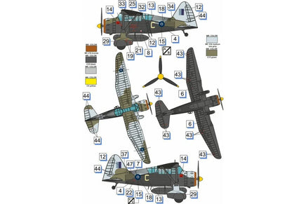 1/72 Dora Wings Westland Lysander Mk.III (SD) - MPM Hobbies