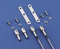 DU-BRO 4-40 Steel Rod End Assembly - 205 - MPM Hobbies