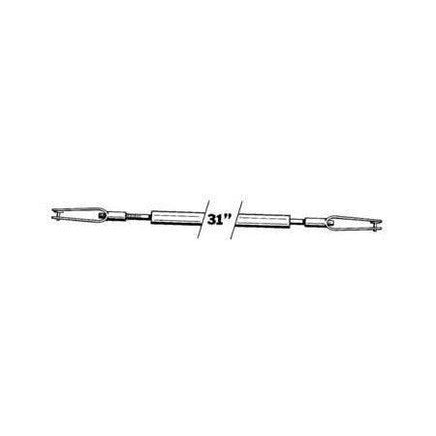 DU-BRO Mini-Nylon Control Steel Pushrod - 113 - MPM Hobbies