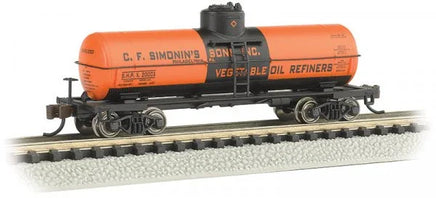 N Bachmann ACF 10,000 Gallon Single-Dome Tank Car - C.F. Simonin's Sons #20003 - MPM Hobbies