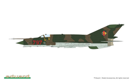 1/72 Eduard MiG-21bis DUAL COMBO LIMITED - MPM Hobbies